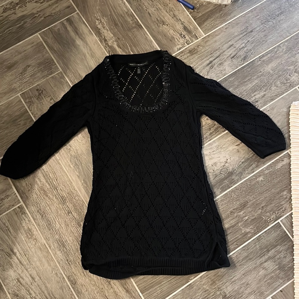 WHBM Black Sweater